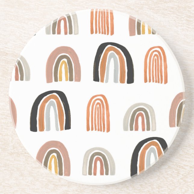 Porta-copos Estilo Simples Pastel Rainbow Kids (Frente)