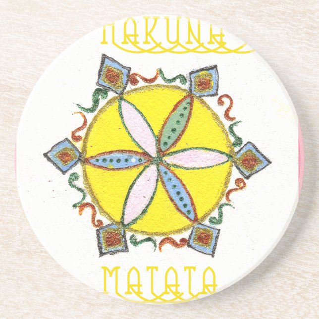 Porta-copos Estrela no Fazer Hakuna Matata (Frente)