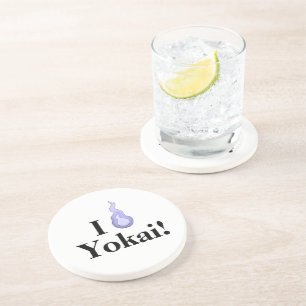 Porta-copos Eu Amo Yokai! Aplicativo de Apreciação de Monstros