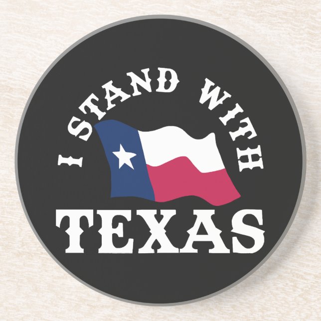 Porta-copos Eu Apoio o Texas (Frente)