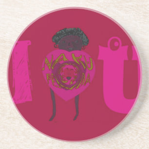 Porta-copos Eu Corto Seu Feliz dia de os namorados Nakupenda S