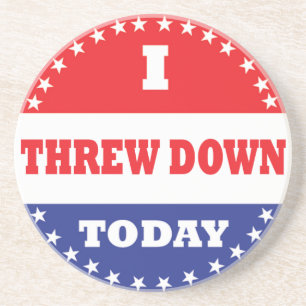 Porta-copos Eu Joguei Para Baixo Hoje