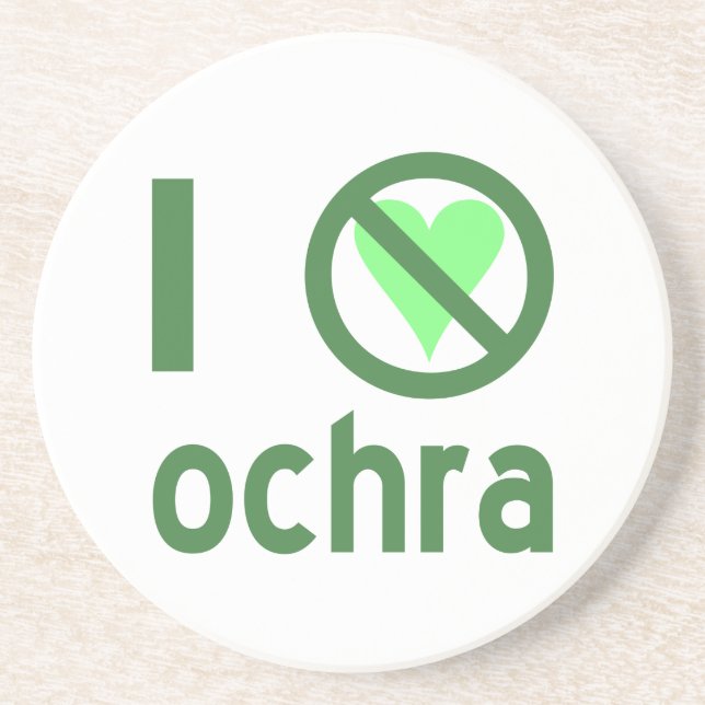 Porta-copos Eu Odeio Ochra Sem amor (Frente)