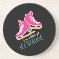 Eu Preferencialmente De Ice Patinador Engraçado