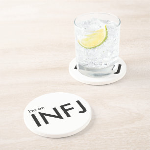 Porta-copos Eu sou um INFJ - tipo de personalidade