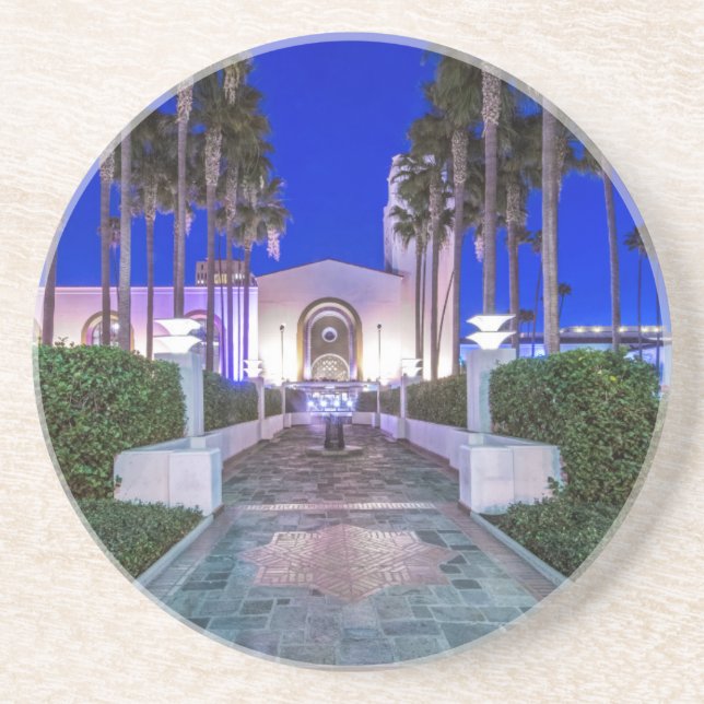 Porta-copos EUA, Califórnia, Los Angeles, Union Station (Frente)