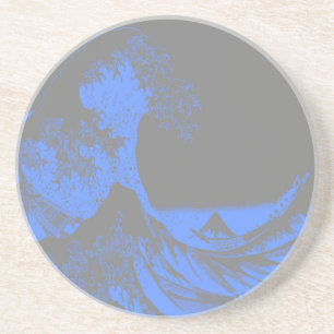 Porta-copos Excelente Onda Azul e Cinzas de Seafoam