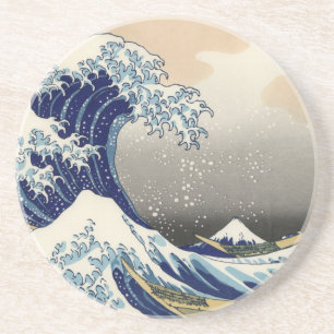 Porta-copos Excelente Wave Kanagawa - Pintura Japonesa