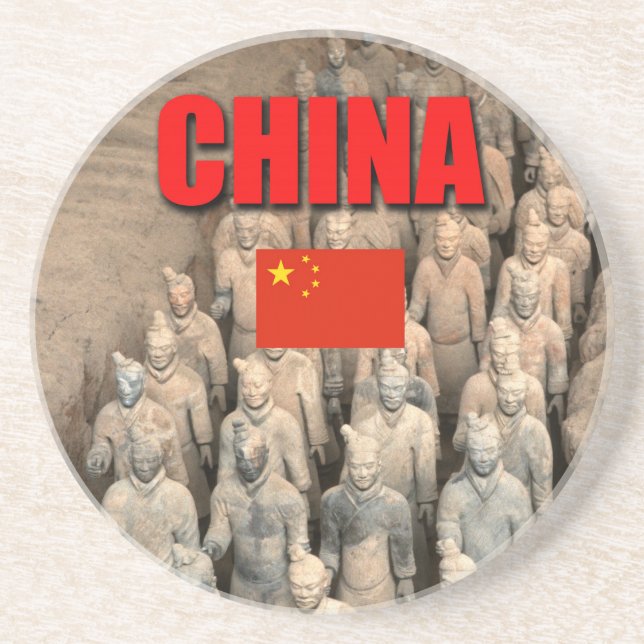 Porta-copos Exército Terracotta China - Foto Profissional (Frente)