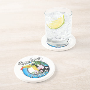 Porta-copos Explore o patch de viagem de Caribe de .