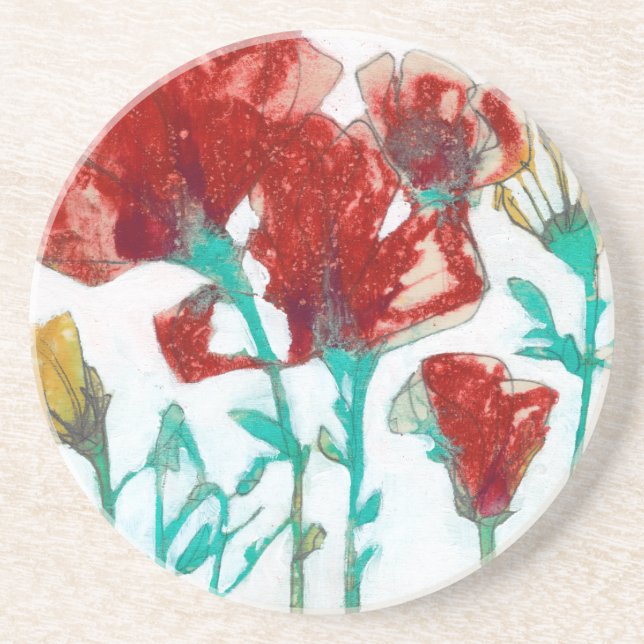 Porta-copos Expressão de Flor II (Frente)