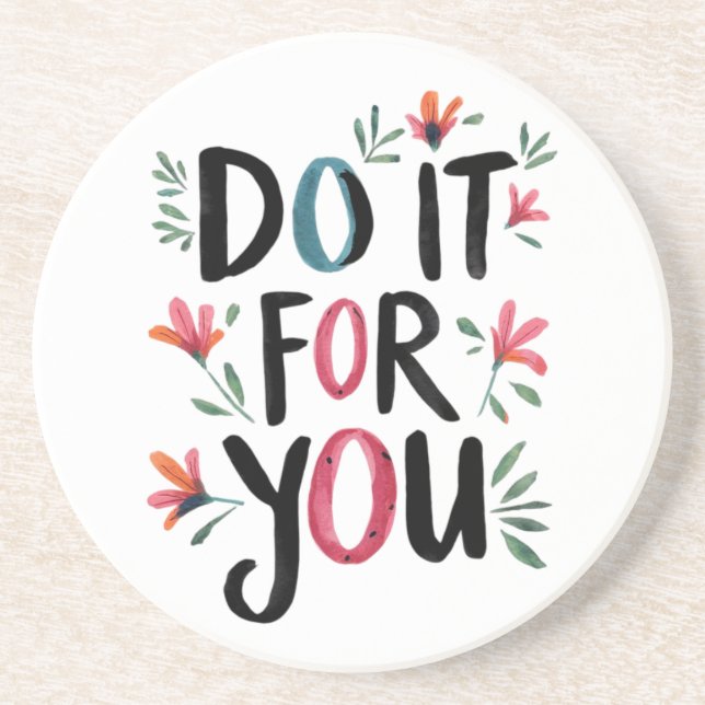 Porta-copos Faça Por Você (Frente)