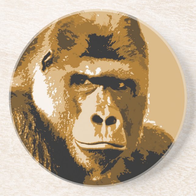 Porta-copos Face de Gorilla (Frente)