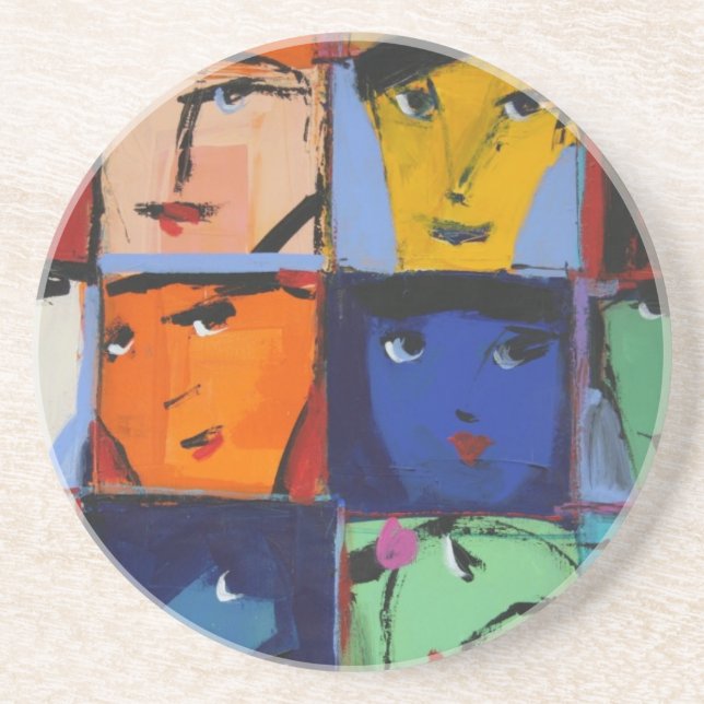 Porta copos Faces (Frente)
