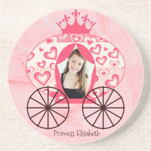 Porta-copos Fairytale Royal Princess Carruagem Girl Birthday