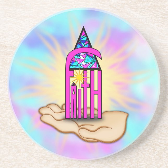 Porta-copos Faith ~ Steeple (Frente)