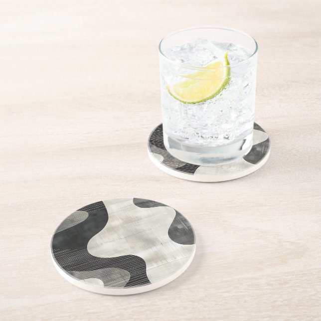 Porta-copos Faixa de Abstrato de linha de sombra (Lateral)