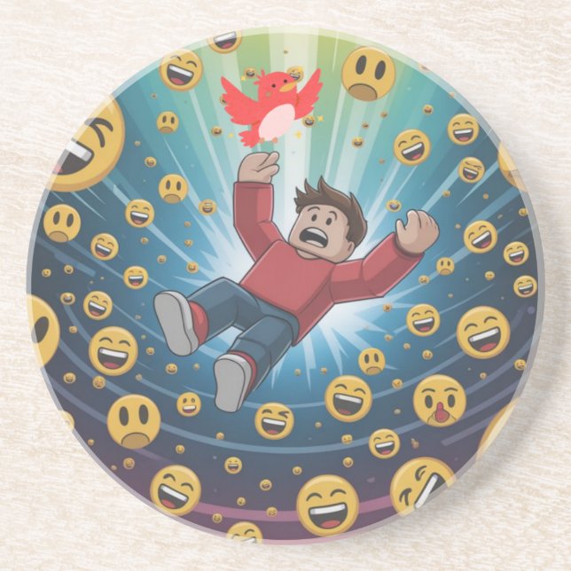 Porta-copos Fall in bubble  (Frente)