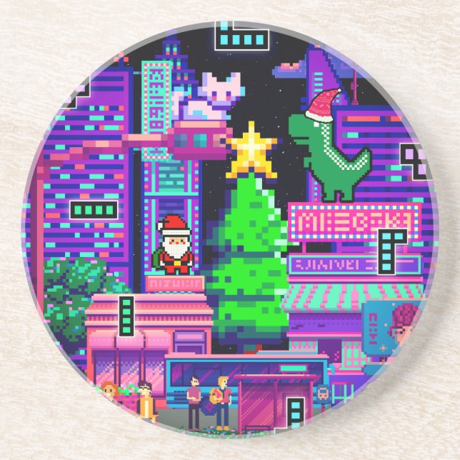 Porta-copos Família de avó de Miktiez holidaymode (Frente)