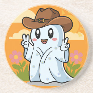 Porta-copos Fantasma de Cowboy Bonito para a decoração diverti