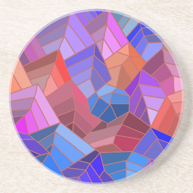 Porta-copos Fantasy Mounains View do Céu (Frente)