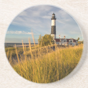 Porta-copos Farol Big Sable Point no Lago Michigan