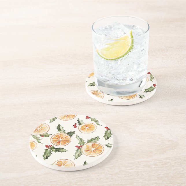 Porta-copos Fatias Laranja (Lateral)