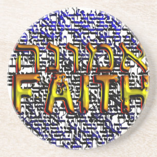 Porta-copos Fé de Emunah