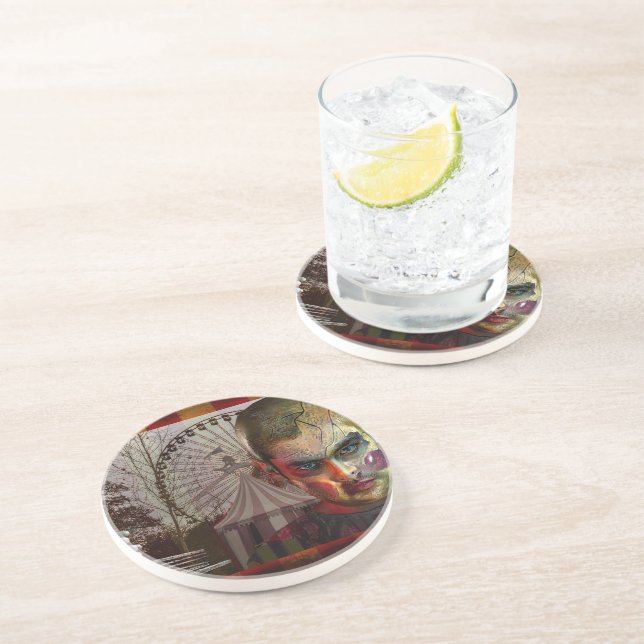 Porta-copos Feliz Dia das Bruxas de SlipperyJoe (Lateral)