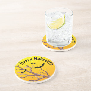 Porta-copos Feliz Morcego De Halloween E Lua