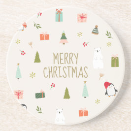 Porta-copos Feliz Natal, Bonito