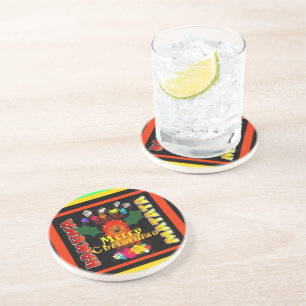 Porta-copos Feliz Natal e um Feliz ano novo