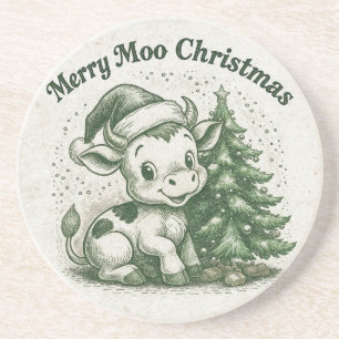 Porta-copos Feliz Natal Moo