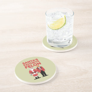 Porta-copos Felon Favorito dos papais noeis Trump Christmas Re