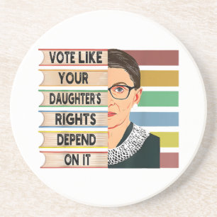 Porta-copos Feminista Ruth Bader Ginsburg RBG - Garota de cita