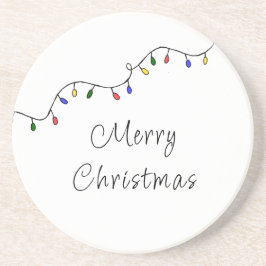 Porta-copos Férias Retro Festivas das Luzes de Natal