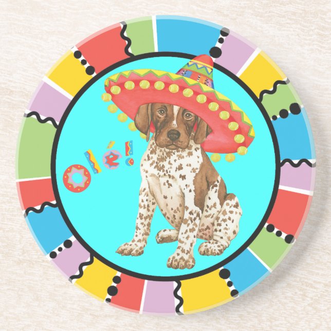 Porta-copos Fiesta German Shorthired Pointer (Frente)