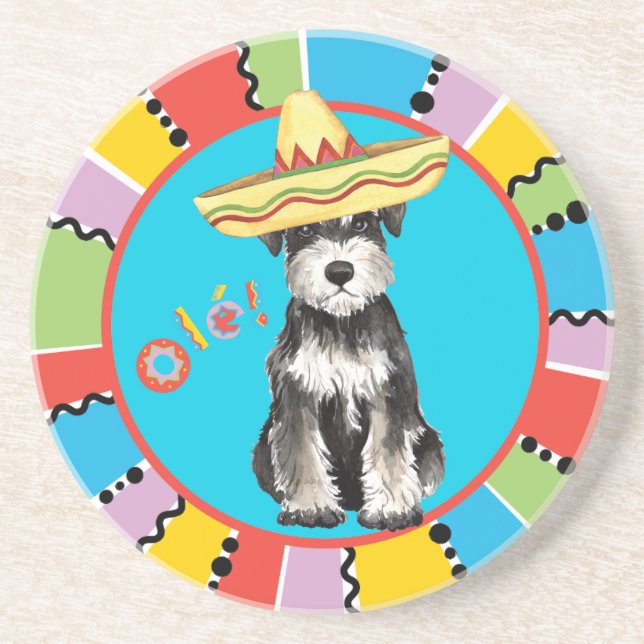 Porta-copos Fiesta Miniature Schnauzer (Frente)