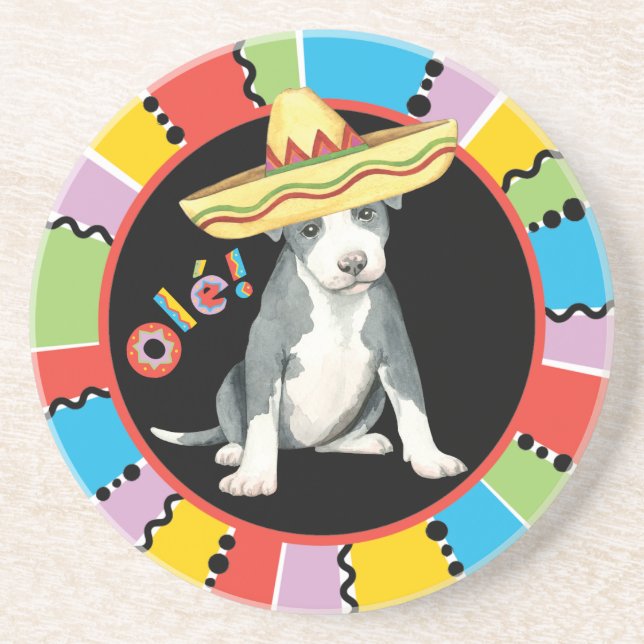 Porta-copos Fiesta Pit Bull Terrier (Frente)