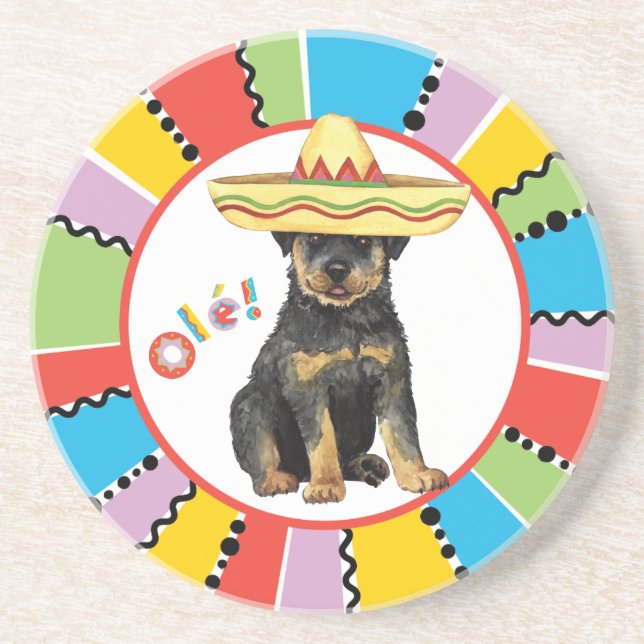 Porta-copos Fiesta Rottweiler (Frente)