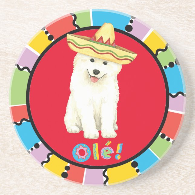 Porta-copos Fiesta Samoyed (Frente)