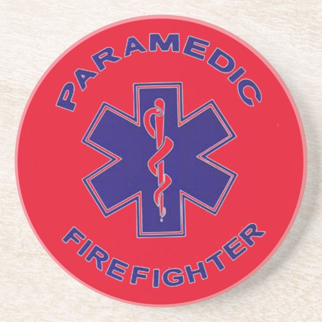 Porta-copos Firefighter Paramedic (Frente)