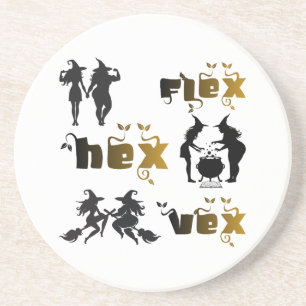 Porta-copos Flex. Hex. Vex. Bruxas Corporalmente Positivas e D