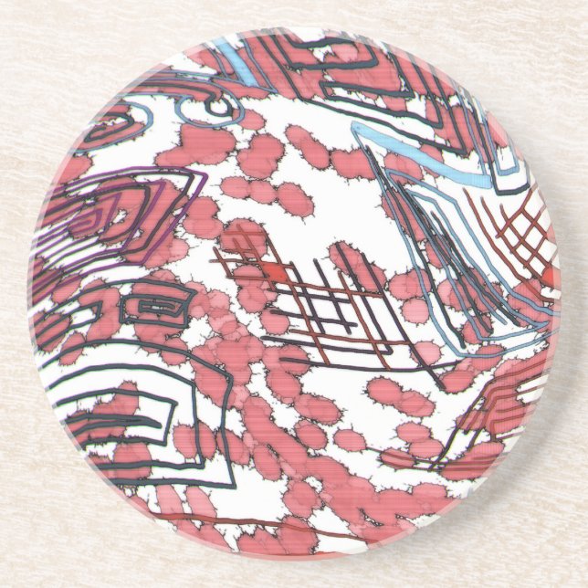 Porta-copos Flocado (Frente)