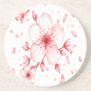 Porta copos Flor Blossom Decor de Mesa Inspirado p