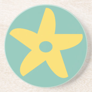 Porta-copos Flor Engraçado