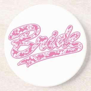 Porta-copos Flor Havaiana Rosa Bride