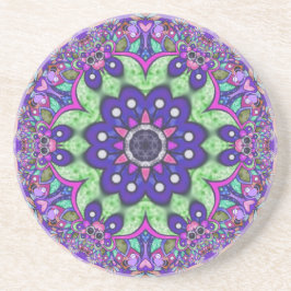 Porta-copos Flor Mandala