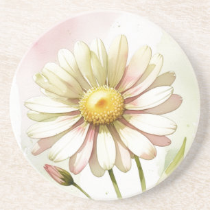 Porta-copos Flor Moderna Profissional de Aquarela Daisy