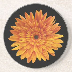 Porta-copos floral de girassol de tendência